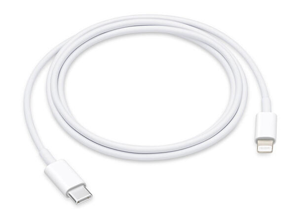 Apple USB-C to Lightning Cable 1m Passer til IP 14 og eldre 