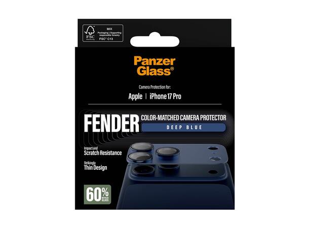 PanzerGlass Fender Hoops iP17 Pro Blue 