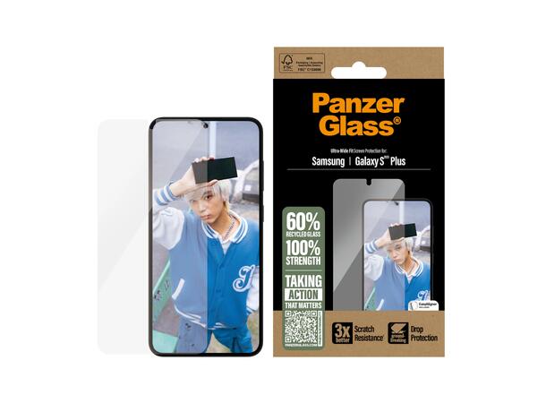 PanzerGlass S25+ Skjermbeskytter 