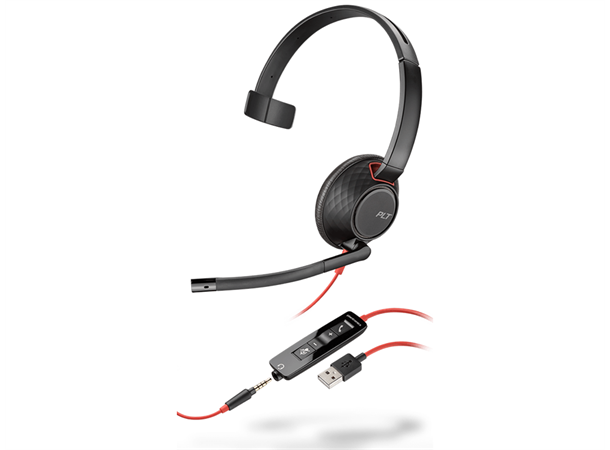 Poly Blackwire C5210 Mono 3,5/USB-A 3,5mm/USB - A 