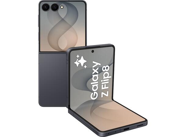 Samsung  Z Flip8 512GB Sort OBS! Leveres uten vegglader 