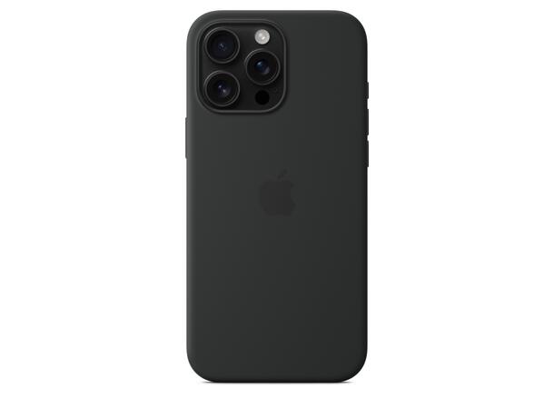 Apple iPhone 16 Pro Max Silikondeksel Black MagSafe 