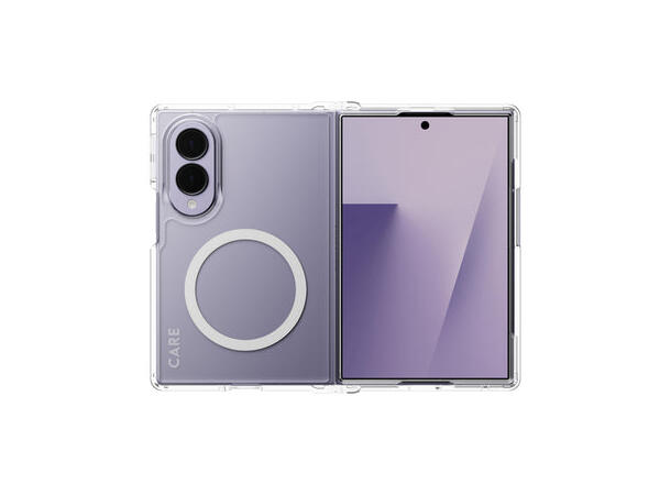 CARE deksel Samsung Fold8 Gjennomsiktig deksel til Galaxy Z Fold8 
