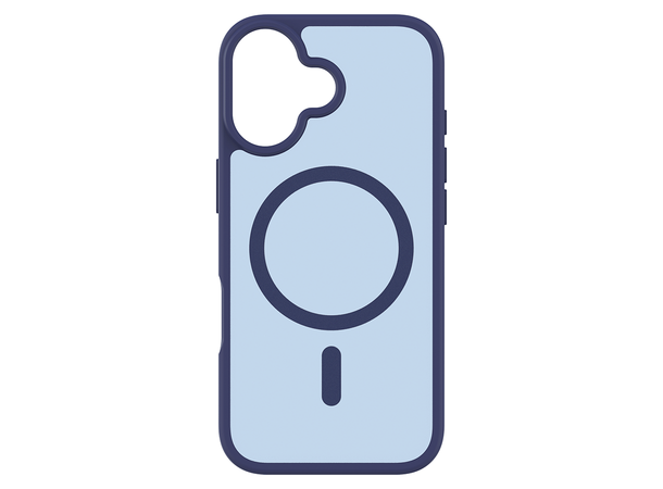 KEY Frosted Case IP17 Blå MagSafe 