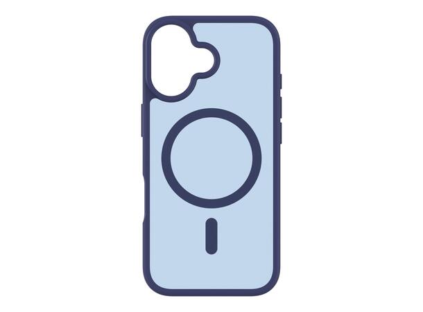 KEY Frosted Case IP17 Blå MagSafe 