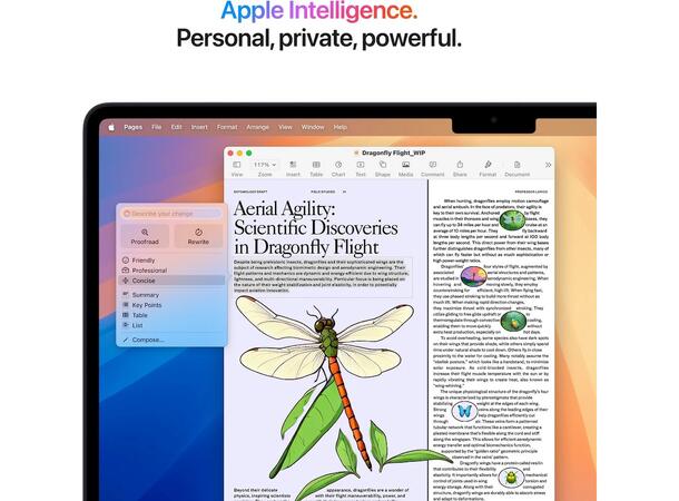 MacBook Air 15" (2025) 256GB Sort Apple 10-core M4 CPU, 16GB, 256G 