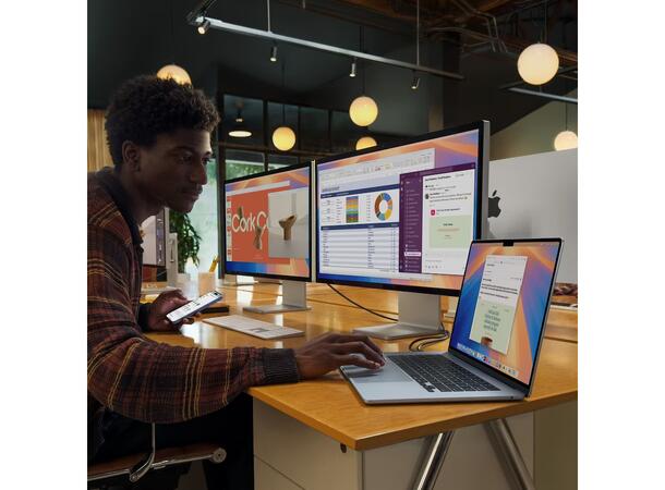 MacBook Air 15" (2025) 256GB Sort Apple 10-core M4 CPU, 16GB, 256G 