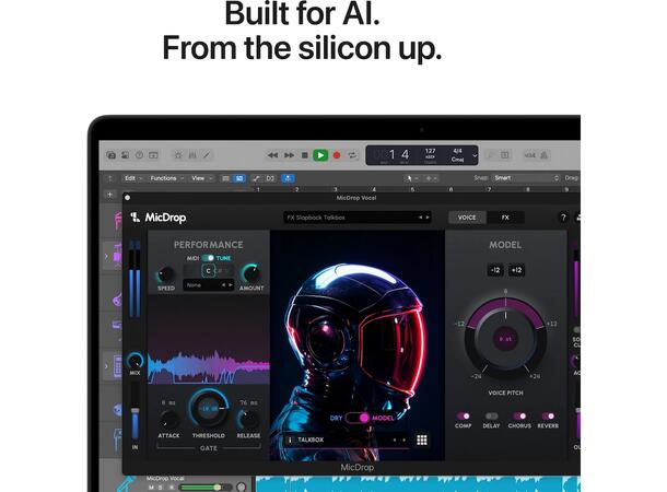 Macbook Pro 14 M5 (2025) 1TB Sort Apple 10-core M5 CPU, 24GB RAM, 1TB SSD, 