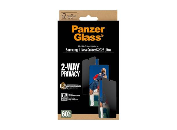 PanzerGlass Privacy SAM S26 Ultra UWF 