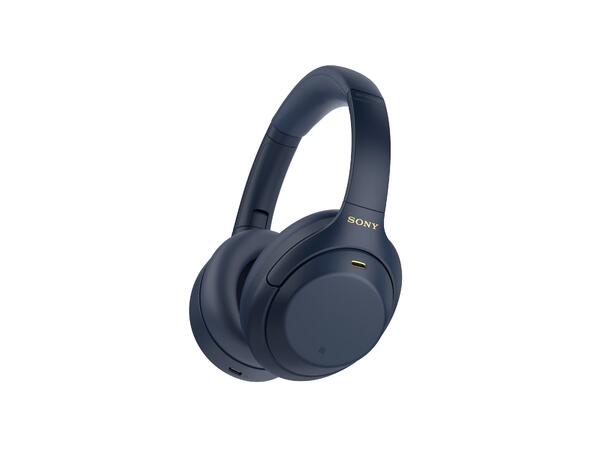 Sony WH-1000XM4 Trådløse Hodetelefoner Blå 
