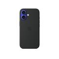 Apple iPhone 16 Silicone Cover Black MagSafe