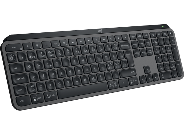 Logitech MX Keys S Trådløs Dansk, Finsk, Norsk, Svensk 