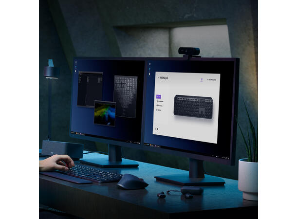 Logitech MX Keys S Trådløs Dansk, Finsk, Norsk, Svensk 