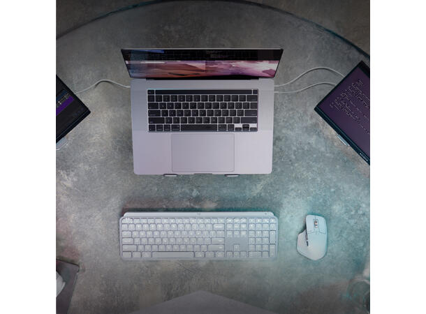 Logitech MX Keys S Trådløs Dansk, Finsk, Norsk, Svensk 