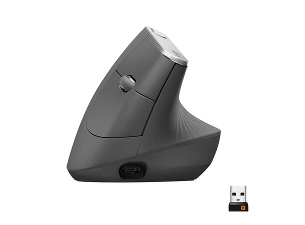 Logitech MX Vertical Trådløs Bluetooth 