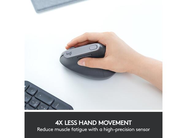 Logitech MX Vertical Trådløs Bluetooth 
