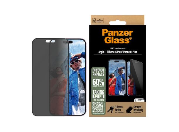 PanzerGlass Privacy UWF 16 Pro iPhone 16 Pro 