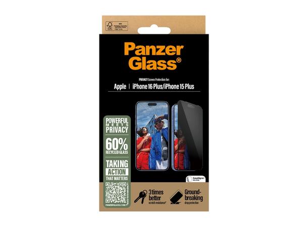 PanzerGlass Privacy UWF 16 Pro iPhone 16 Pro 