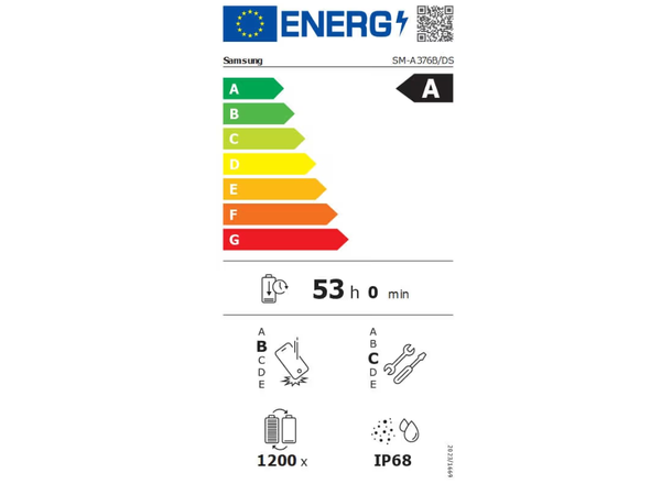 Samsung A37 5G 128GB Grå 