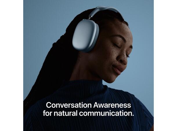 Apple AirPods Max 2 Blå Premium hodetelefoner med 1,5x bedre stø 