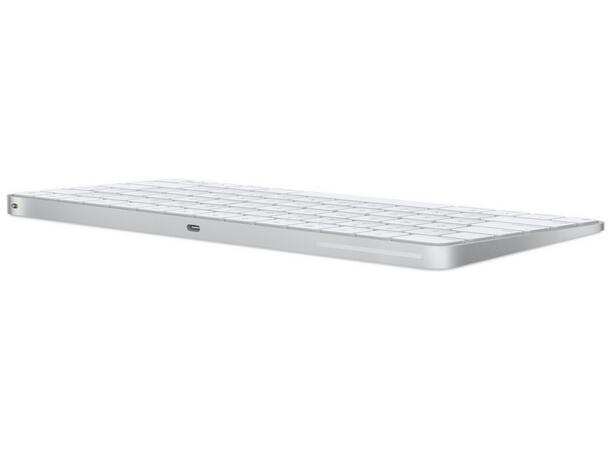 Apple Magic Keyboard Touch ID Hvit For Mac-modeller med Apple-chip, Norsk, 