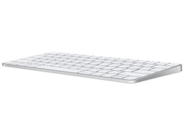 Apple Magic Keyboard Touch ID White For Mac-model with Apple-chip, Norwegian 