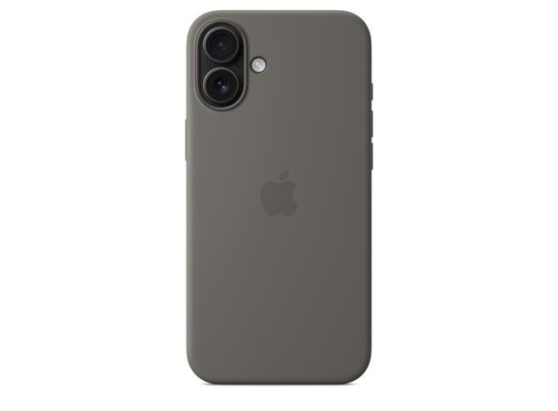Apple iPhone 16 Plus Silikondeksel Grå MagSafe 