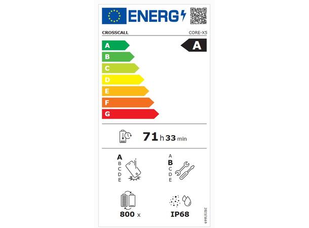 Crosscall Core-X5 128GB 4G Sort 