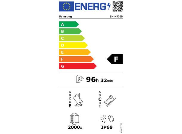 Galaxy Tab S10 FE WiFi 128GB Grå Nettbrett 10,9" (2304x1440) LCD, 8GB+128 