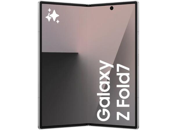 Galaxy Z Fold7 256GB Sølv OBS! Leveres uten vegglader 