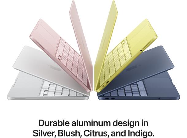 MacBook Neo 13" A18 Pro (2026) 512GB A18 Pro Chip 6-kjerners CPU, 8GB, 512GB 