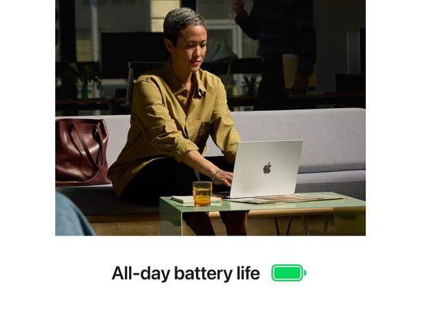 Macbook Pro 14 M4 Pro (2024) 512GB Sort Apple 12-core M4 Pro CPU, 24GB RAM, 512G 