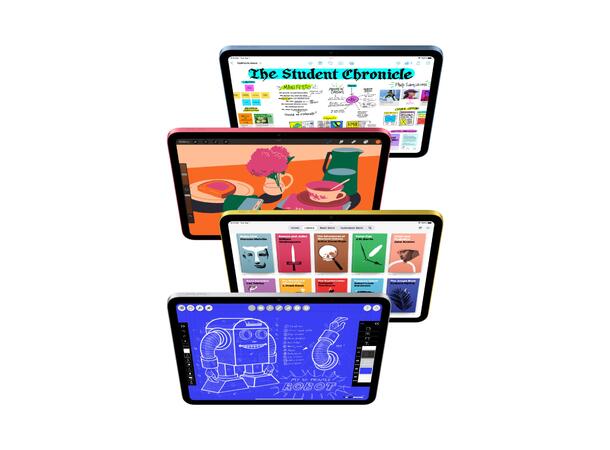 iPad 11" (2025) 128GB WiFi Gul 11. gen, 11" Liquid Retina-skjerm (2360x 