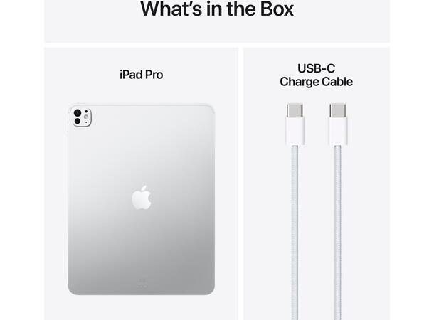 iPad Pro 13" (2025) 1TB 5G Sølv 5G 