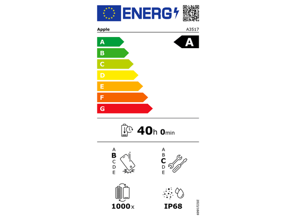 iPhone 17 Air 256GB Sort OBS! Leveres uten vegglader 