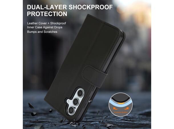 iiglo Lommebokdeksel Sort A36 