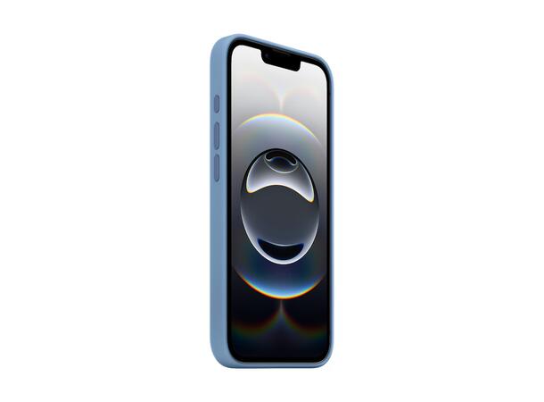 Apple Silicon Cover Blue iPhone 16e 