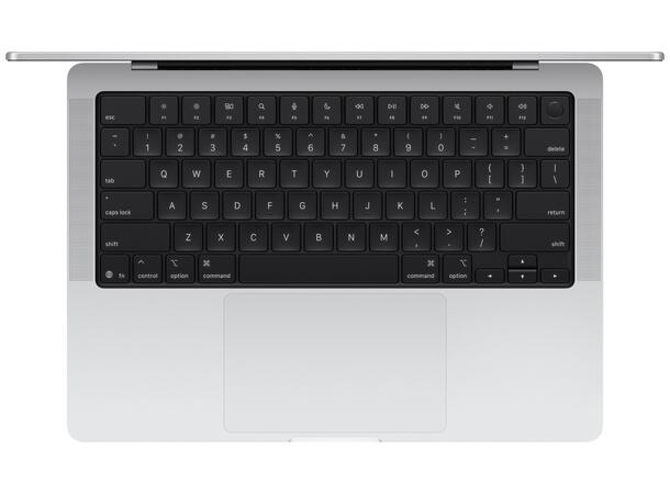 Macbook Pro 14 M5 (2025) 1TB Sølv Apple 10-core M5 CPU, 24GB RAM, 1TB SSD, 