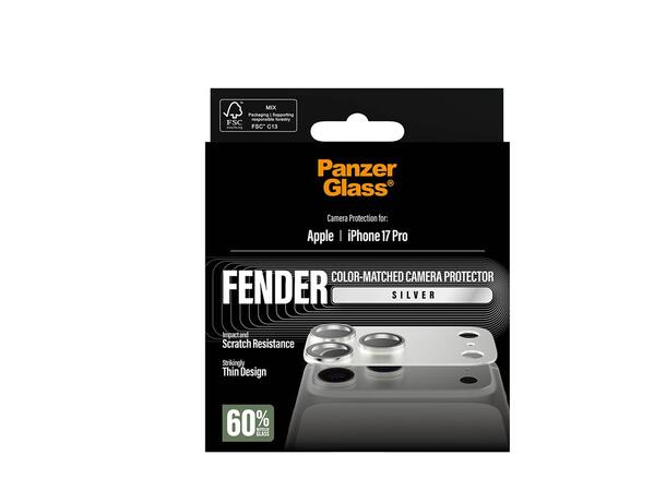 PanzerGlass Fender Hoops iP17 Pro Silver 