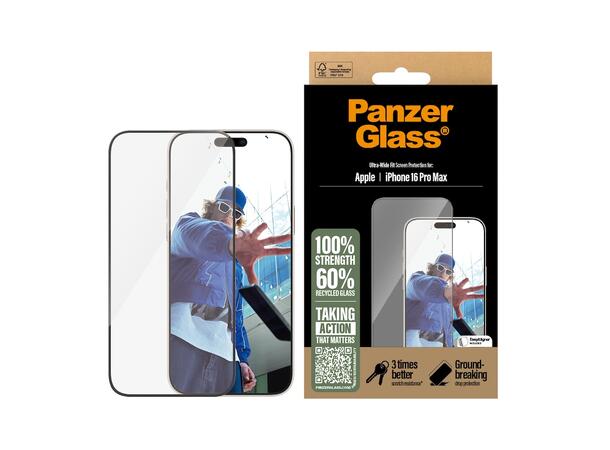 PanzerGlass UWF 16Pro M Skjermbeskytter iPhone 16 Pro Max 