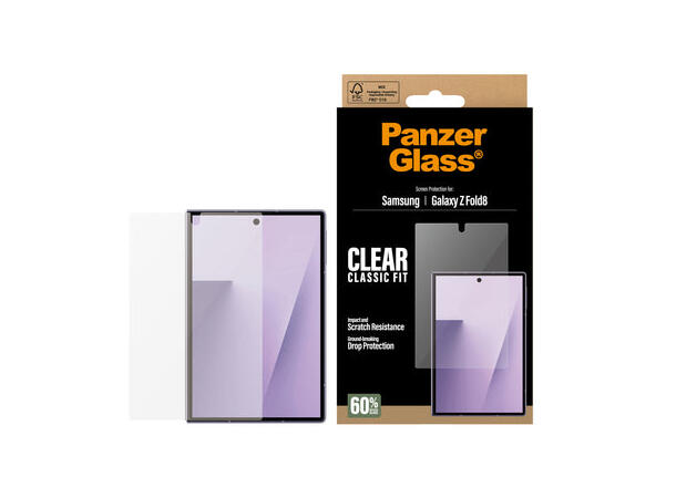 Panzerglass Samsung Fold8 Glass utside Galaxy Z Fold8 