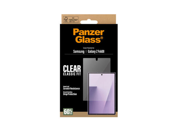 Panzerglass Samsung Fold8 Glass utside Galaxy Z Fold8 