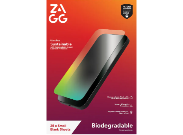 ZAGG Ultra Eco Smarttelefon skjermbeskyt Førsteklasses støt- og knusebeskyttelse 