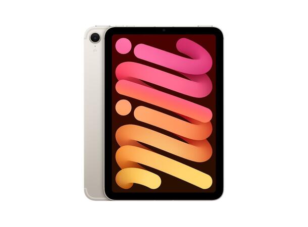 iPad mini (2024) 128GB 5G Hvit A17 Pro-chip, 8,3" Liquid Retina-skjerm 