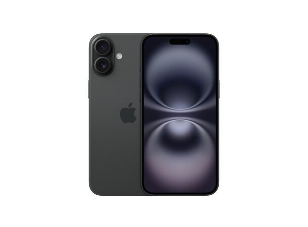 iPhone 16 Plus 256GB Sort OBS! Leveres uten vegglader 