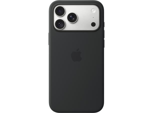 Apple IP 18 Pro Max Silicone Case Sort Magsafe 