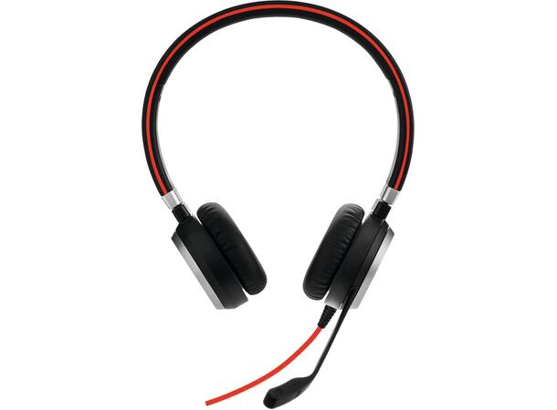 Jabra Evolve 40 MS Stereo, 3,5mm og USB For MS Lync 