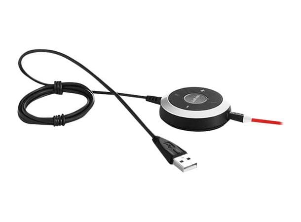 Jabra Evolve 40 MS Stereo, 3,5mm og USB For MS Lync 