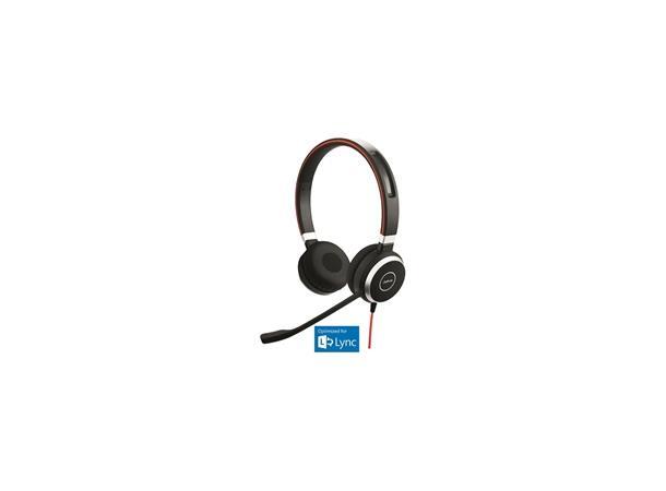 Jabra Evolve 40 MS Stereo, 3,5mm og USB For MS Lync 