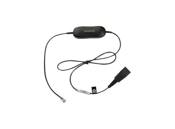 Jabra QD GN1200 Kabel, Universal Glatt Quick Disconnect for fast-telefon 